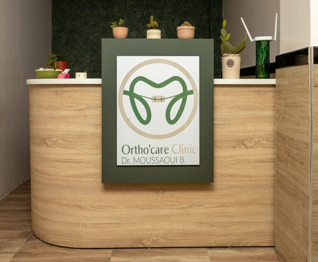 Orthocare clinic reception dr moussaoui